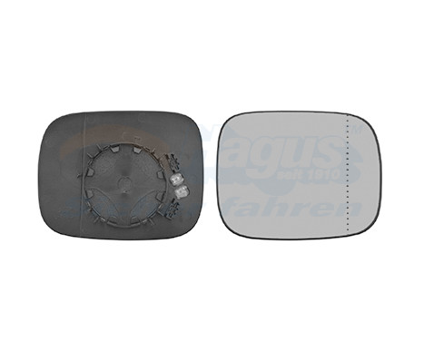 Mirror Glass, Wing Mirror HAGUS 5938836
