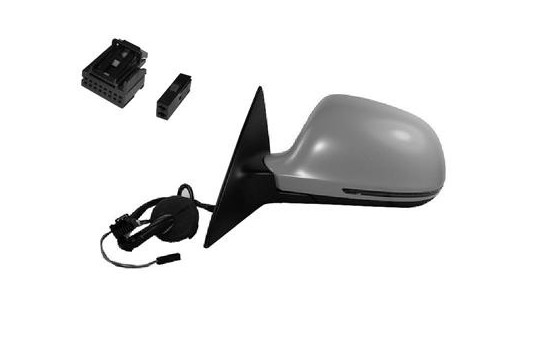 ELECTRIC Outside mirror LEFT A6 from '08 11 8pin 0340805 Hagus