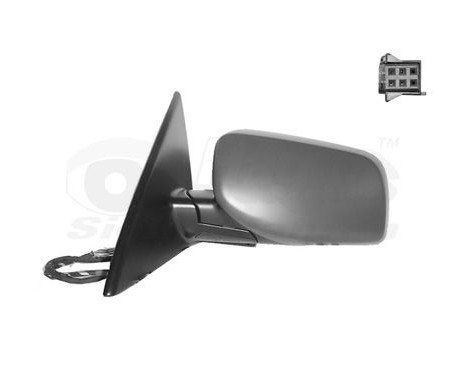 ELECTRIC Outside Mirror LEFT BMW 5 E60 Heated 0655807 Hagus, Image 2