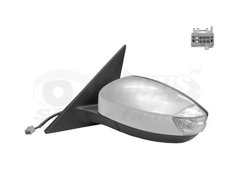 ELECTRIC Outside Mirror LEFT Galaxy 06+ Heat.PRECHTS As 1869807 Hagus, Image 2