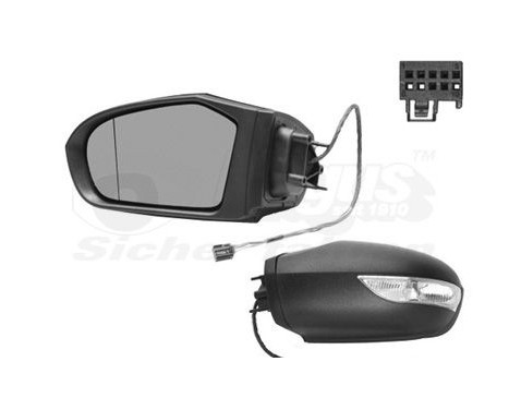 ELECTRIC Outside Mirror LEFT MERC.A W169 Primer 3017817 Hagus, Image 3