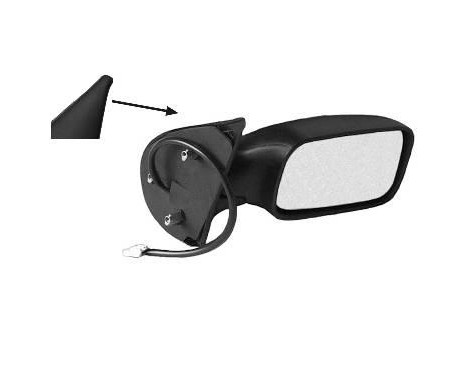 ELECTRIC Outside mirror RIGHT 5-door 1754818 Hagus