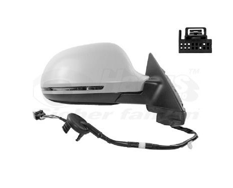 ELECTRIC Outside mirror RIGHT A3 from '08 hea/pri/8pin 0334808 Hagus, Image 2