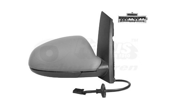 ELECTRIC Outside mirror RIGHT Astra J Heated / primed / 5-pin 3749808 Hagus, Image 2