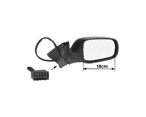 ELECTRIC Outside Mirror RIGHT VW PASSAT B5 5836818 Hagus, Image 2