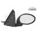 Electric right-hand exterior mirror 0147818 Hagus, Thumbnail 3