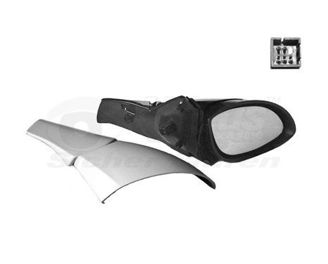 Electric right-hand exterior mirror 3766808 Hagus, Image 3