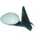 Exterior mirror 3041124 Diederichs