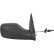 Exterior mirror 4210124 Diederichs
