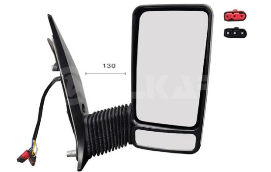 Exterior mirror 9238977 Alkar