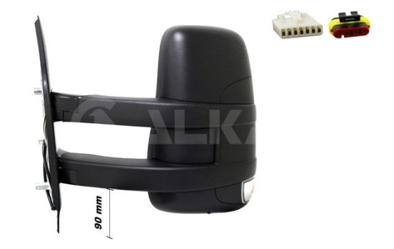 Exterior mirror 9241250 Alkar