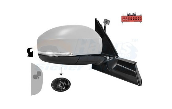 Exterior mirror * HAGUS * 0262826