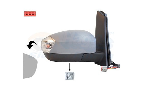Exterior mirror * HAGUS * 1968826