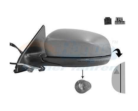 Exterior mirror * HAGUS * 2128827