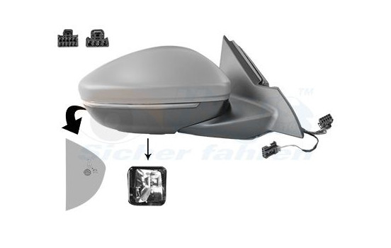 Exterior mirror * HAGUS * 3807828