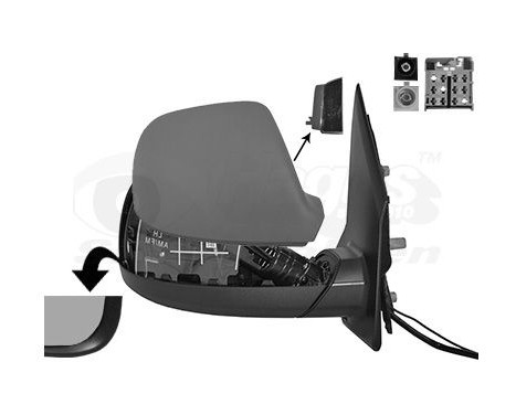 Exterior mirror * HAGUS * 5794828