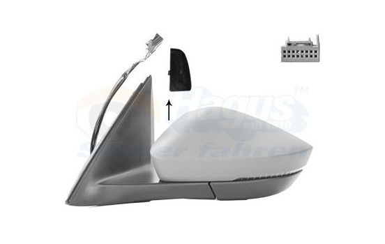 Exterior mirror * HAGUS * 7611827