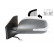 Left electric exterior mirror 7/06+ Heated Folding Aspherical 5311827 Hagus, Thumbnail 2
