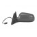 Left electric exterior mirror -8/06 Heated, Aspherical 7634807 Hagus