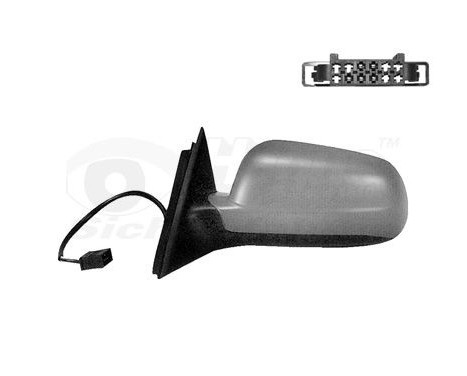 Left electric exterior mirror -8/06 Heated, Aspherical 7634807 Hagus, Image 2