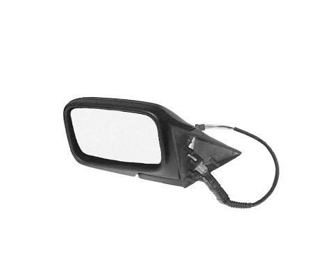Left electric exterior mirror -9/92 HEATED 0635805 Hagus