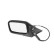 Left electric exterior mirror -9/92 HEATED 0635805 Hagus