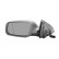 Left electric exterior mirror 9/99+ Aspherical 0317807 Hagus