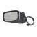 Left electric exterior mirror 91>92 RECT. 4-PIN FICHE 5904815 Hagus, Thumbnail 2