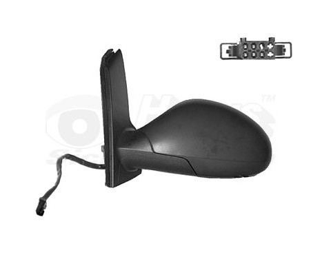 Left electric exterior mirror Asfer, Heated 4941807 Hagus, Image 2