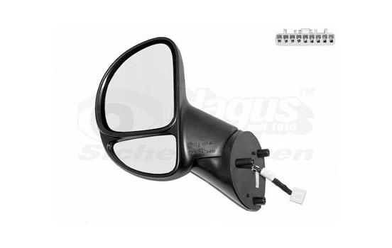 Left electric exterior mirror FOLDABLE + SENSOR 1640817 Hagus, Image 3