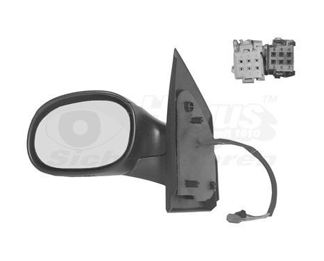 Left electric exterior mirror HEATED 0917807 Hagus, Image 3