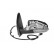 Left electric exterior mirror, heated 5894857 Hagus, Thumbnail 2