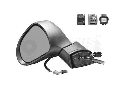 Left electric exterior mirror Primer 4029807 Hagus, Image 2
