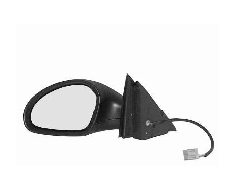 Left electric exterior mirror PRIMER Aspherical FOLDABLE 4917819 Hagus