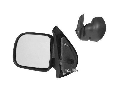 Left electric exterior mirror until '01 4310805 Hagus
