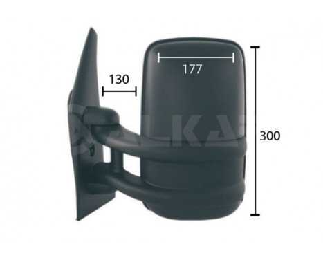 Left outside mirror complete 9201902 Alkar