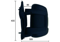 Left outside mirror complete 9225922 Alkar