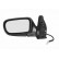 Left-side electric exterior mirror. SEDAN ONLY! 2720805 Hagus
