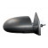MANUALLY ADJUSTABLE Outside Mirror RIGHT Accent 07- Black 8226804 Hagus, Thumbnail 2
