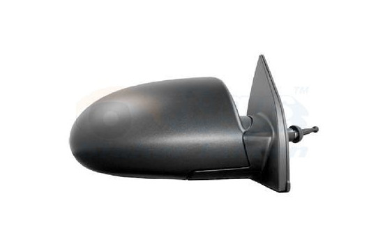 MANUALLY ADJUSTABLE Outside Mirror RIGHT Accent 07- Black 8226804 Hagus, Image 2