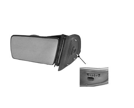 NOT COMPLETE Outside Mirror MERCEDES W202 3030859 Hagus