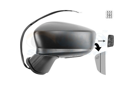 OUTDOOR MIRROR L.ELECTR.FULL 2744827 Hagus