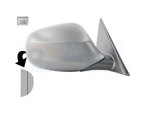 OUTSIDE EXTERNAL MIRROR ELECTRIC FULLY RIGHT 0667806 Hagus