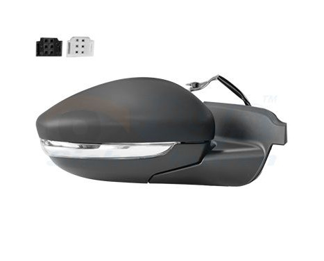 OUTSIDE EXTERNAL MIRROR ELECTRIC FULLY RIGHT 0959806 Hagus