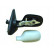 Outside mirror LEFT COMPLETE 5/99+ ASPHERIGHT 4325803 Hagus