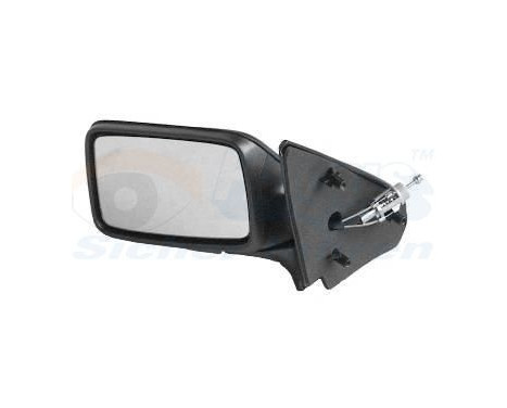 Outside mirror LEFT COMPLETELY BLACK 4912803 Hagus, Image 3