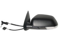 Outside mirror LEFT COMPLETELY BLACK + Asfer, 7622803 Hagus