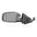 Outside mirror left electric 10/00+ 3-door Asf.ElectricInklp 0331817 Hagus