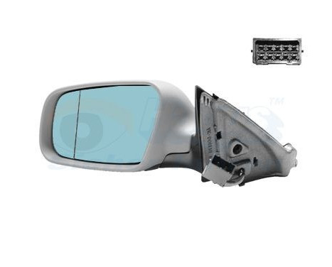 Outside mirror left electric 10/00+ 3-door Asf.ElectricInklp 0331817 Hagus, Image 2