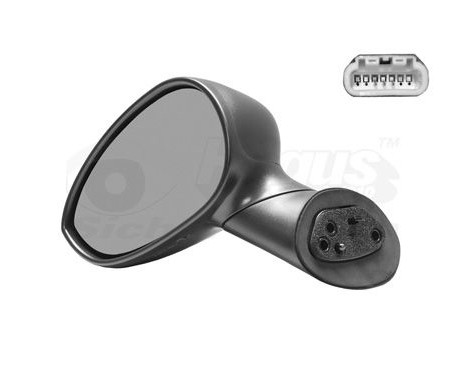 Outside mirror left electric BLACK 1604805 Hagus, Image 2